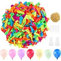 Hotelvs 500 Globos de Agua para Fiesta- Water Bombs Verano Splash Fun Pelea de Agua Juego Juguetes al Aire Libre para…